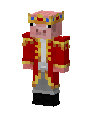 Technoblade skin, 3D preview