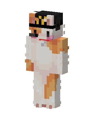 Calico Cat Minecraft skin