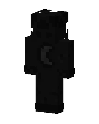 Black Villain Boy Minecraft mob skin