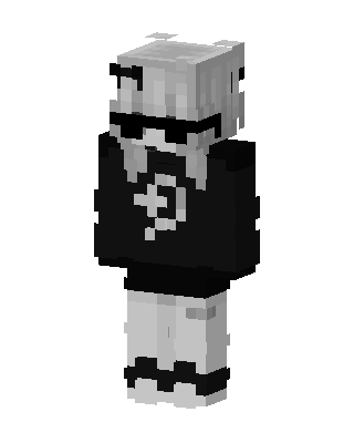 Monochrome Shades skin, 3D preview