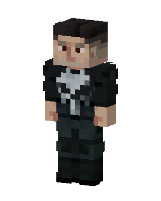 Black Player Boy skin, 3D preview