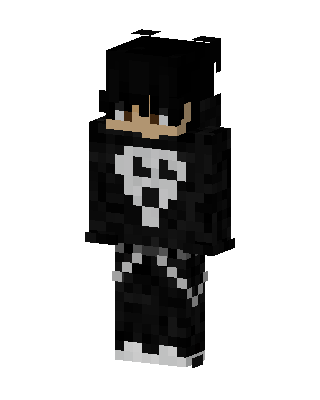 Ghost Hoodie Boy Minecraft skin