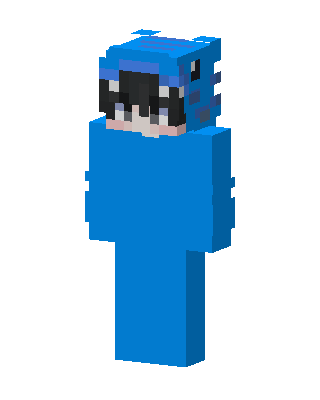 Blue Animal Boy Minecraft skin