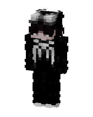 Black Player Boy skin, 3D preview