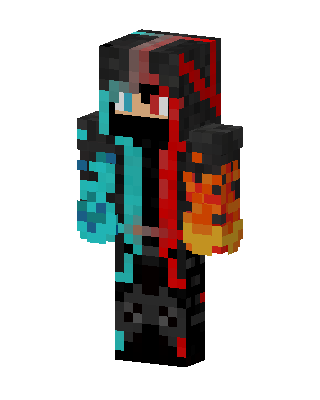 Fire And Ice skin, 3D preview