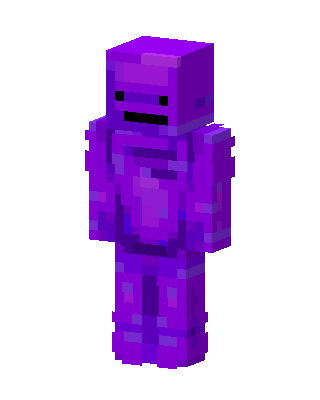 Purple Guy skin, 3D preview