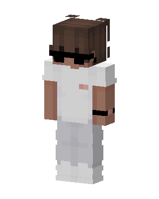 White Player skin, 3D preview