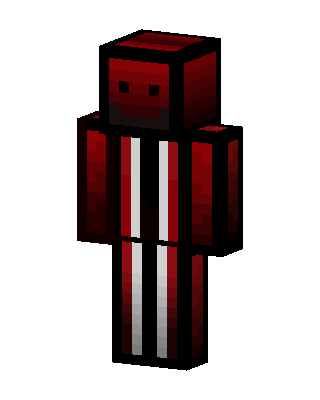 Red Villain Boy Minecraft skin