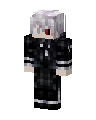 Ken Kaneki skin, 3D preview