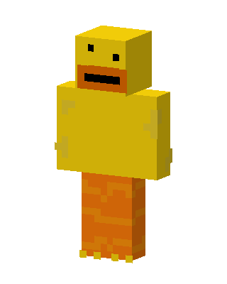 Rubber Duck skin, 3D preview