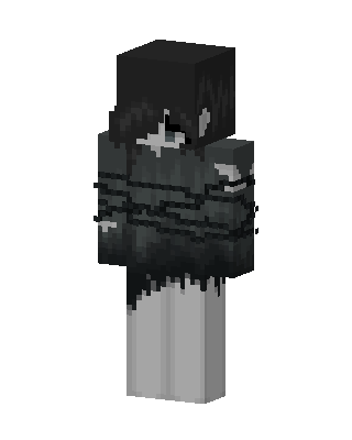 Black Ninja skin, 3D preview