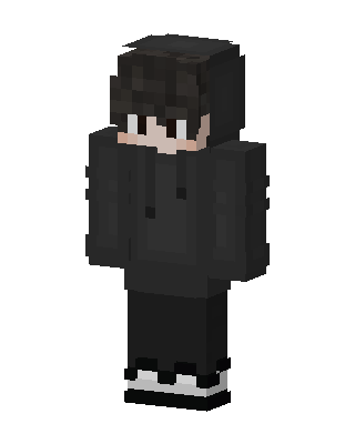 Dark Hoodie Boy Minecraft skin