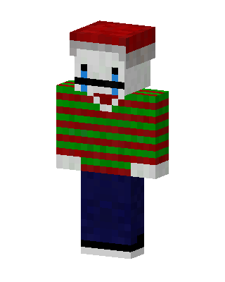Christmas Clown Minecraft skin