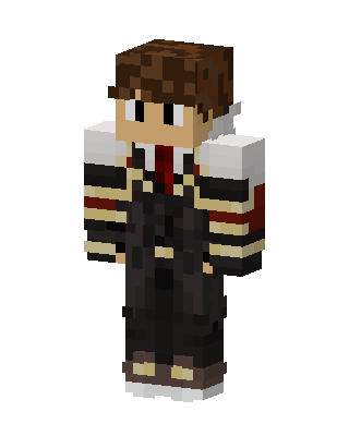 Suited Brunette skin, 3D preview