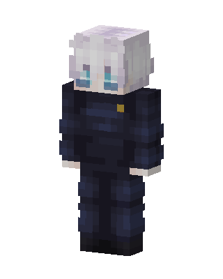 Satoru Gojo skin, 3D preview