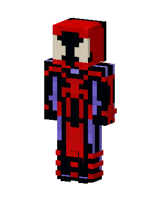 Scarlet Spider skin, 3D preview