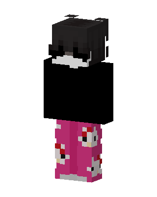 Hello Kitty Pajamas skin, 3D preview