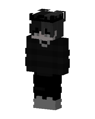 Shadow Hoodie skin, 3D preview