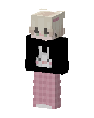 Bunny Pajamas skin, 3D preview