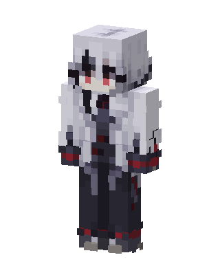Crimson Ash Hoodie skin, 3D preview