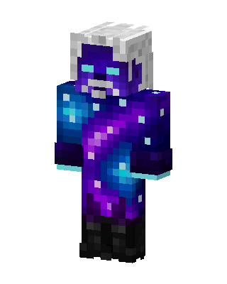 Purple Glowing Wizard Boy Minecraft skin