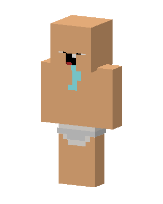 Crying Baby skin, 3D preview