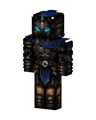 Shadow Knight skin, 3D preview
