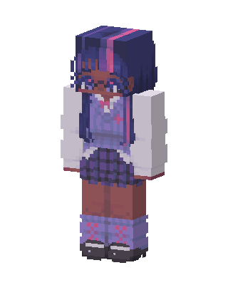 Twilight Sparkle skin, 3D preview