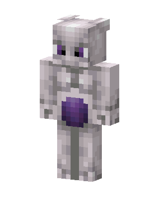 Mewtwo skin, 3D preview