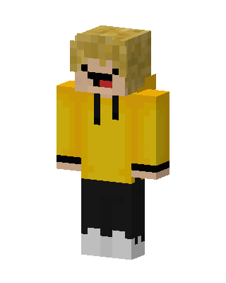 Yellow Hoodie Derp Minecraft skin
