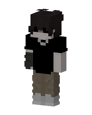 Shadow Skater skin, 3D preview