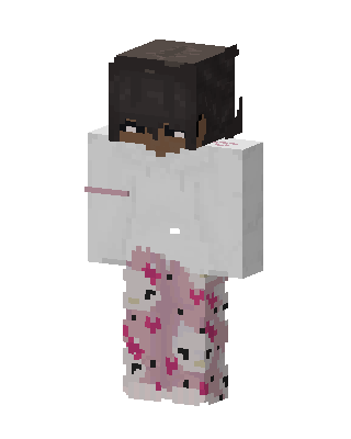 White Animal Girl Minecraft skin