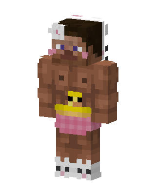 Brown Animal Girl Minecraft skin