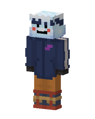 Frost Hoodie skin, 3D preview