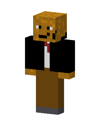 Cookie Suit skin, 3D preview
