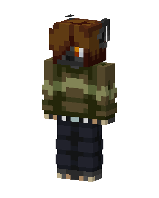 Green Gamer Boy Minecraft green skin