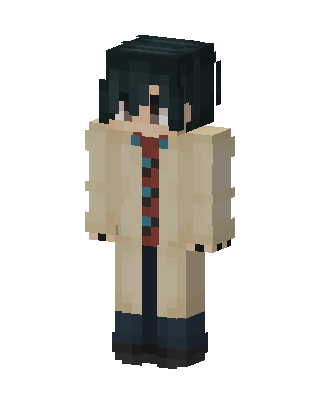 Trench Coat Detective skin, 3D preview