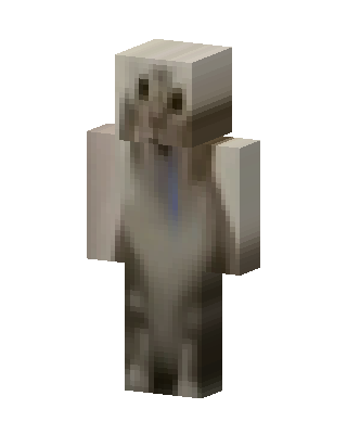 Pale Ghost Minecraft skin