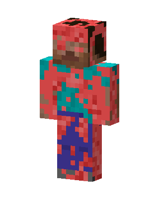 Red Player Boy skin, 3D preview