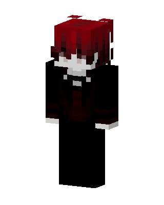 Crimson Vampire Minecraft skin