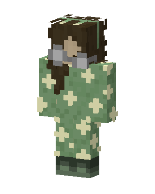 Camo Gas Mask skin, 3D preview