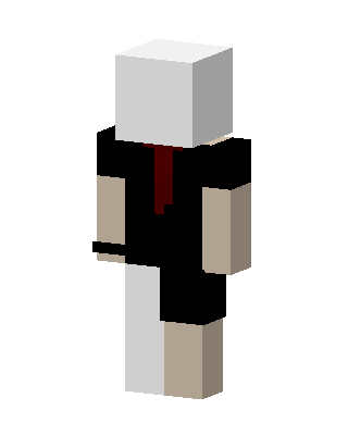 Faceless Suit skin, 3D preview
