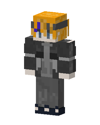 Pumpkin Hoodie skin, 3D preview
