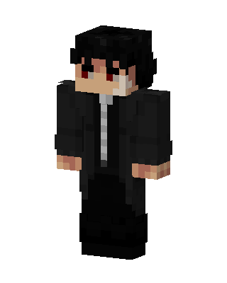 Crimson Eyed Suit skin, 3D preview