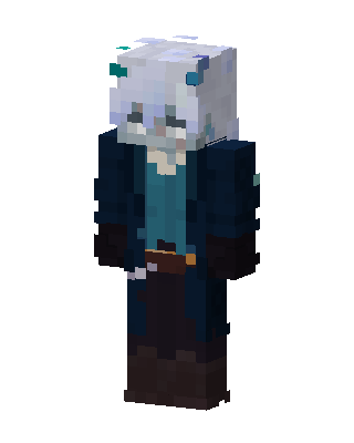 Frost Captain skin, 3D preview