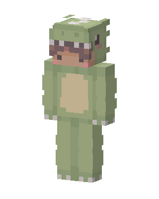 Green Frog Boy Minecraft skin