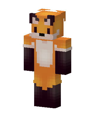 Fox Costume Minecraft skin