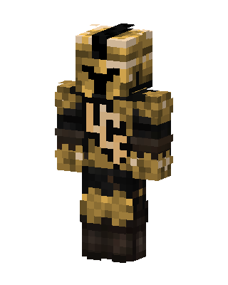 Golden Gladiator Minecraft skin