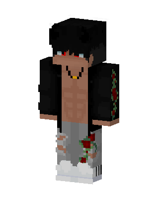 Black Player Boy Minecraft skin