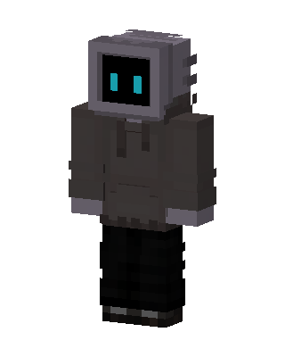 Monitor Hoodie Minecraft skin